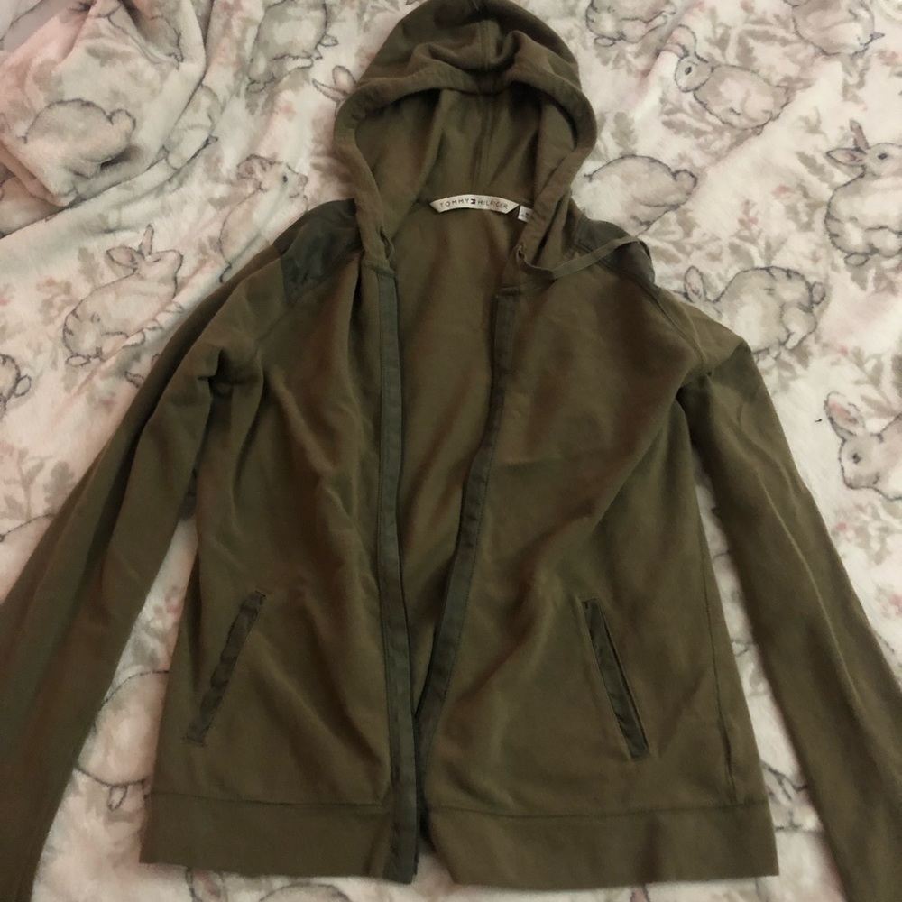 Olive Green Tommy Hilfiger Women’s Jacket